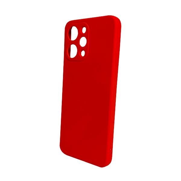 Чехол Original Soft Touch Case for Xiaomi Redmi 12 Red with Camera Lens