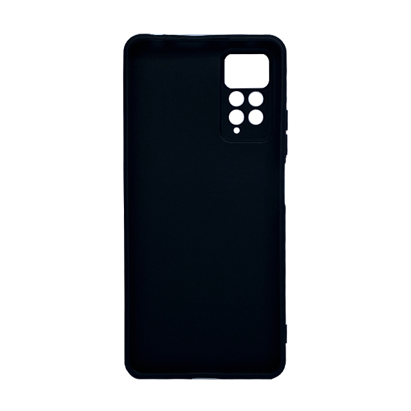 Original Silicon Case Xiaomi Redmi Note11 Pro/ 5G/Note 12 Pro 4G Black with Camera Lens