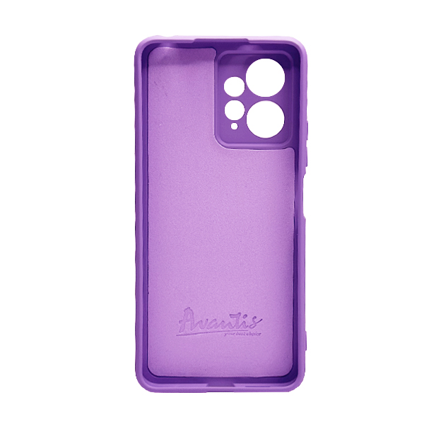 Чохол Original Soft Touch Case for Xiaomi Redmi Note12 4G Violet with Camera Lens