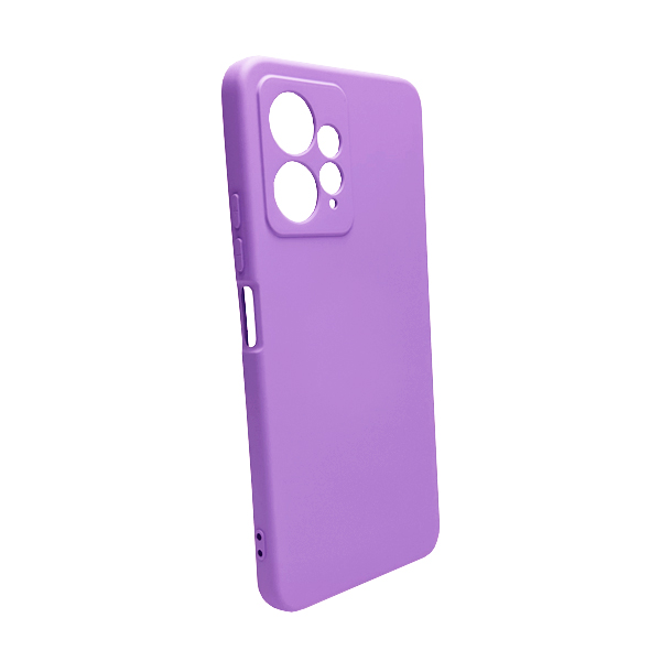 Чохол Original Soft Touch Case for Xiaomi Redmi Note12 4G Violet with Camera Lens