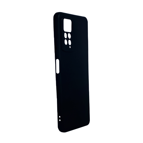 Original Silicon Case Xiaomi Redmi Note11 Pro/ 5G/Note 12 Pro 4G Black with Camera Lens