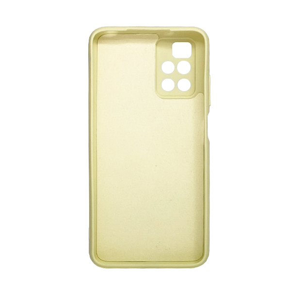 Чехол Original Soft Touch Case for Xiaomi Redmi 10/Note 11 4G Antique White with Camera Lens