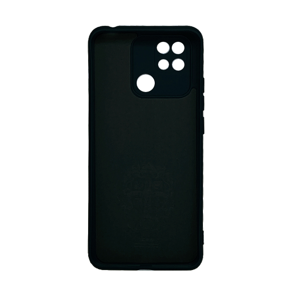 Чехол Original Soft Touch Case for Xiaomi Redmi 10с/Poco C40 Black Currant with Camera Lens