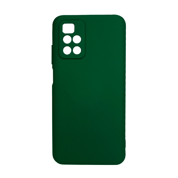 Чохол Original Soft Touch Case for Xiaomi Redmi 10/Note 11 4G Dark Green with Camera Lens