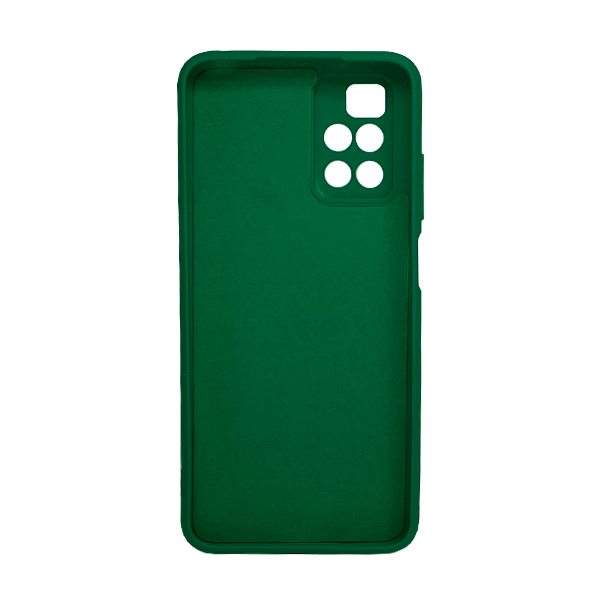 Чохол Original Soft Touch Case for Xiaomi Redmi 10/Note 11 4G Dark Green with Camera Lens