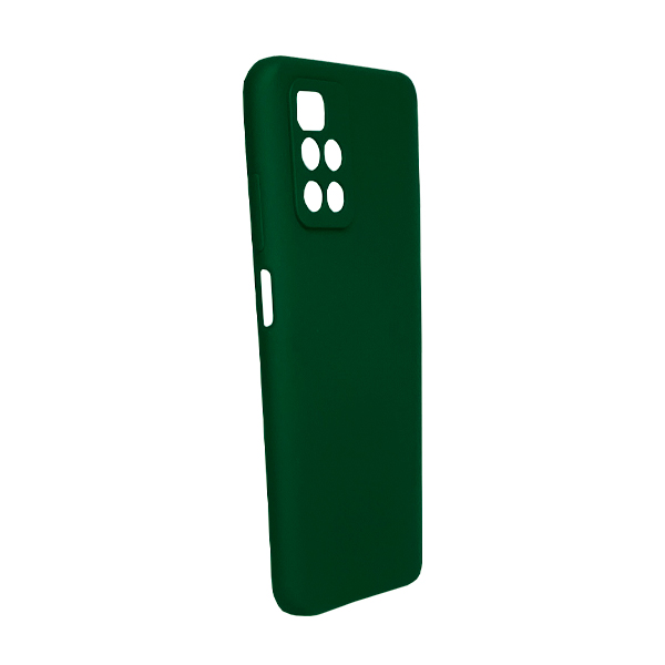 Чохол Original Soft Touch Case for Xiaomi Redmi 10/Note 11 4G Dark Green with Camera Lens