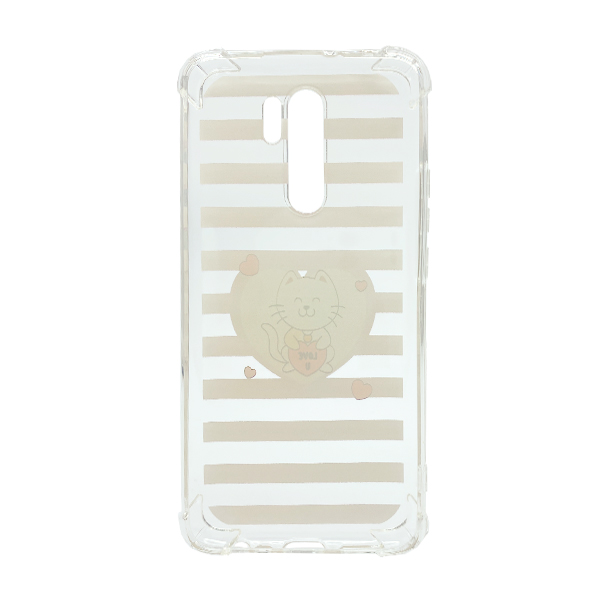 Чехол Wave Cute Case для Xiaomi Redmi 9 Clear Kitty Love