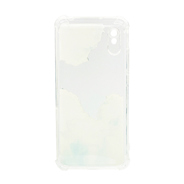 Чехол Wave Above Case для Xiaomi Redmi 9a Clear Cloudy with Camera Lens