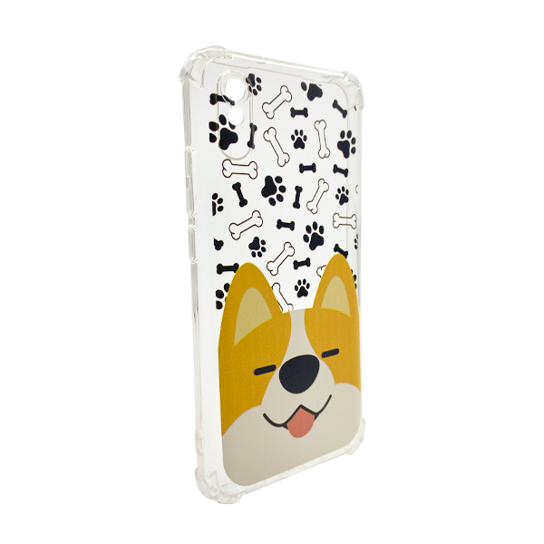 Чохол Wave Cute Case для Xiaomi Redmi 9a Clear Happy Corgi with Camera Lens