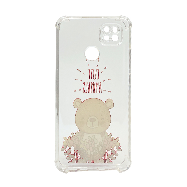 Чохол Wave Cute Case для Xiaomi Redmi 9с/10a Clear Feel Cute with Camera Lens