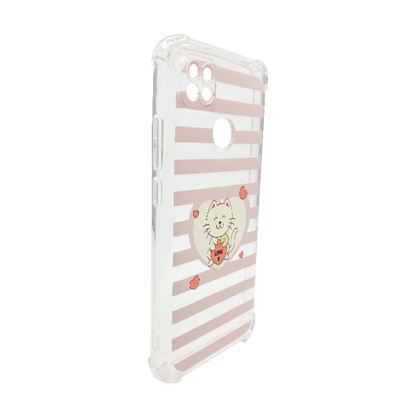 Чехол Wave Cute Case для Xiaomi Redmi 9с/10a Clear Kitty Love with Camera Lens