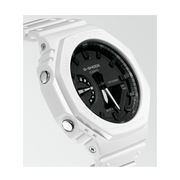 Годинник Casio G-Shock GA-2100-7A White
