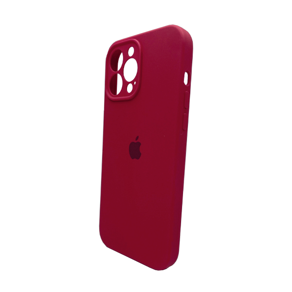 Чохол Soft Touch для Apple iPhone 13 Pro Max Rose Red with Camera Lens Protection