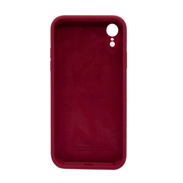 Чохол Soft Touch для Apple iPhone XR Rose Red with Camera Lens Protection