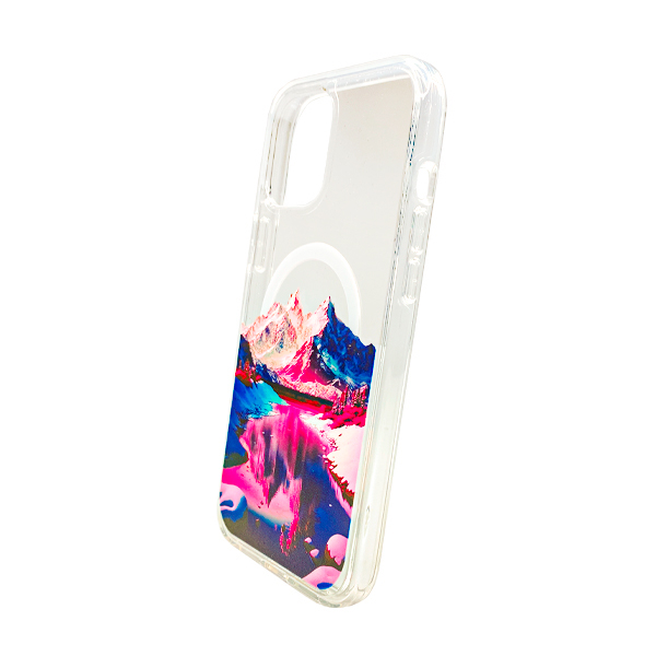 Чохол Wave Above Case для iPhone 12 Pro Max Clear with MagSafe Rose Vallery