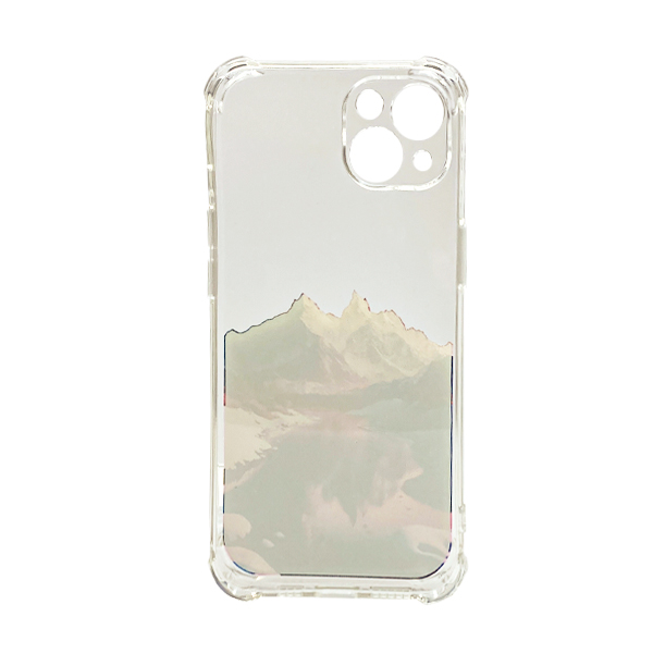 Чохол Wave Above Case для iPhone 13/14 Clear Rose Vallery with Camera Lens