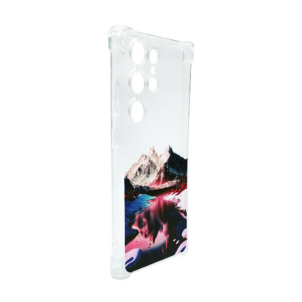 Чехол Wave Above Case для S23 Ultra/S918 Clear Rose Vallery with Camera Lens