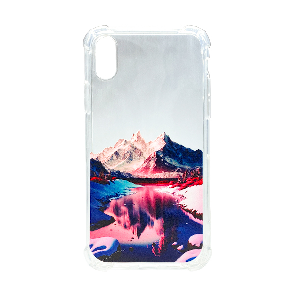 Чехол Wave Above Case для iPhone X/XS Clear Rose Vallery