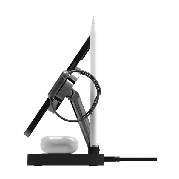 Бездротовий зарядний пристрій MagSafe F22 15W 4 in 1 Black