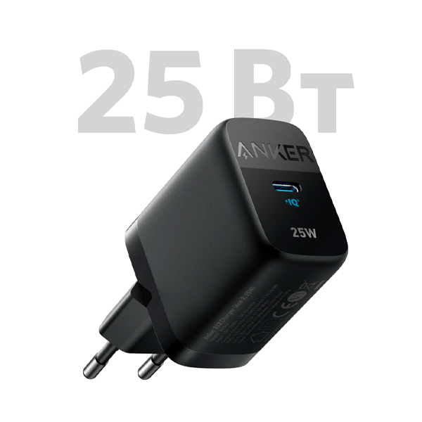 СЗУ Anker PowerPort 312 - 25W USB-C Black (A2642G11)