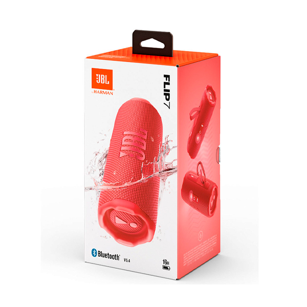 Портативна колонка JBL Flip 7 Red (JBLFLIP7RED