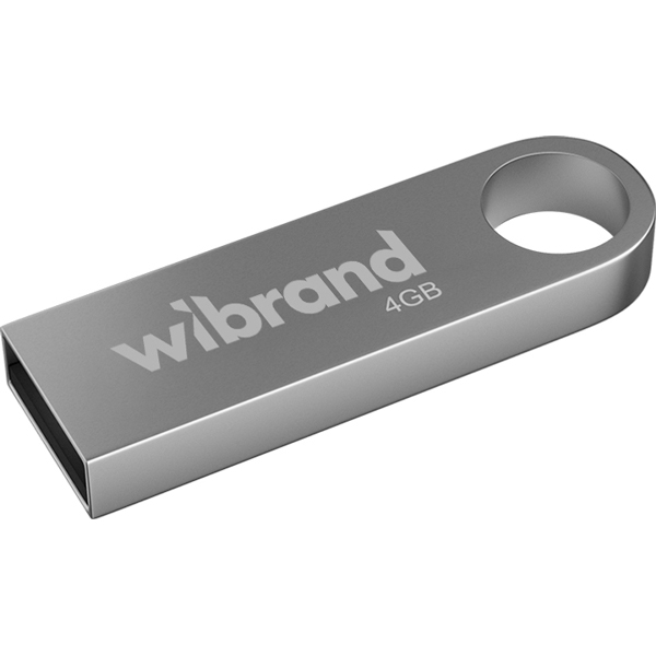 Флешка Wibrand 4GB Puma USB 2.0 Silver (WI2.0/PU4U1S)