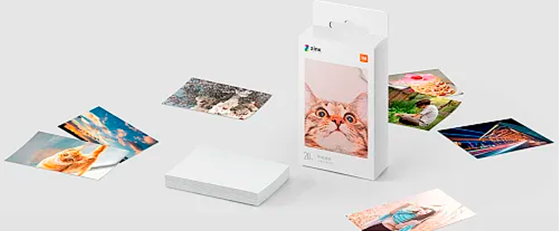 Фотобумага Xiaomi Mi Pocket Print Instant Photo Paper 5x7,6см 287/20 (TEJ4019GL)