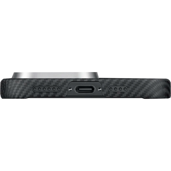 Чохол Pitaka iPhone 16 Pro Case with MagSafe Black/Grey (KI1601PA)