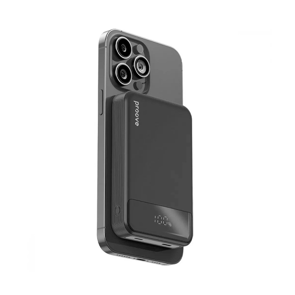 Внешний аккумулятор Proove Hoodman Magnetic 20W 10000mAh Black
