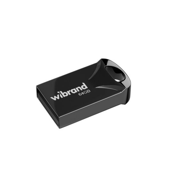 Флешка Wibrand 64GB Hawk USB 2.0 Black (WI2.0/HA64M1B)