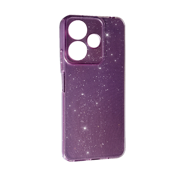 Чохол Silicon Shiny Case Xiaomi 13/Poco M6 Glitter Lilac Pride