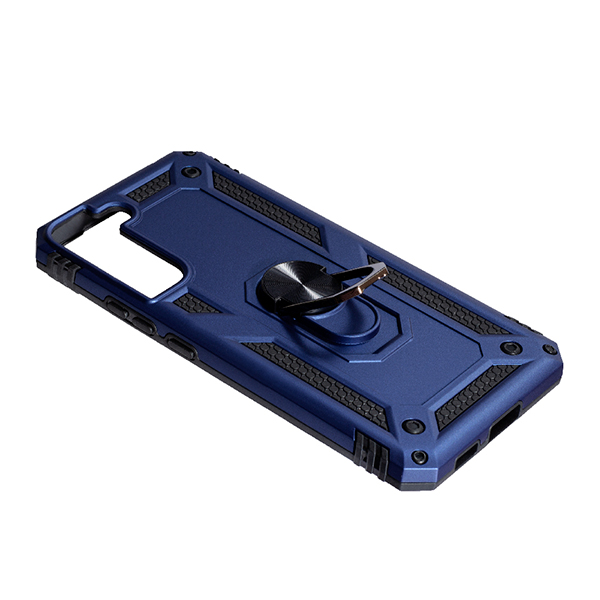 Чехол Armor Antishock Case для Samsung S22 Plus/S906 with Ring Dark Blue