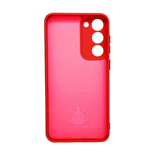 Чехол Original Soft Touch Case for Samsung S23 Plus/S916 Red with Camera Lens