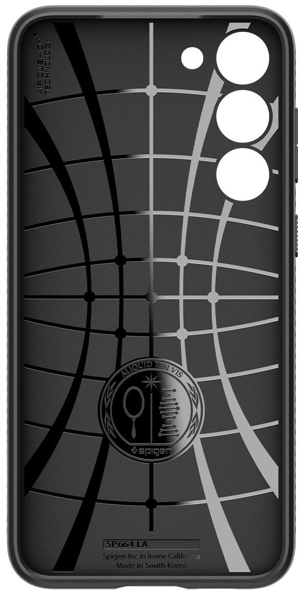 Чохол Spigen Samsung S23 Plus/S916 Liquid Air Black (ACS05666)