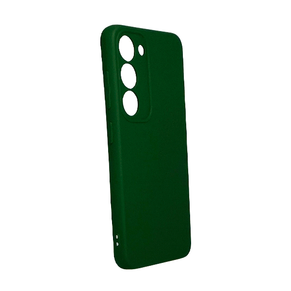 Чохол Original Soft Touch Case for Samsung S23 Plus/S916 Dark Green with Camera Lens