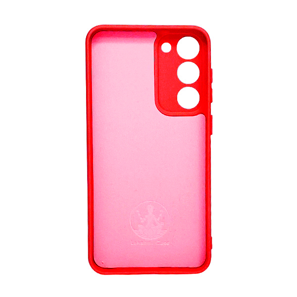 Чехол Original Soft Touch Case for Samsung S23/S911 Red with Camera Lens