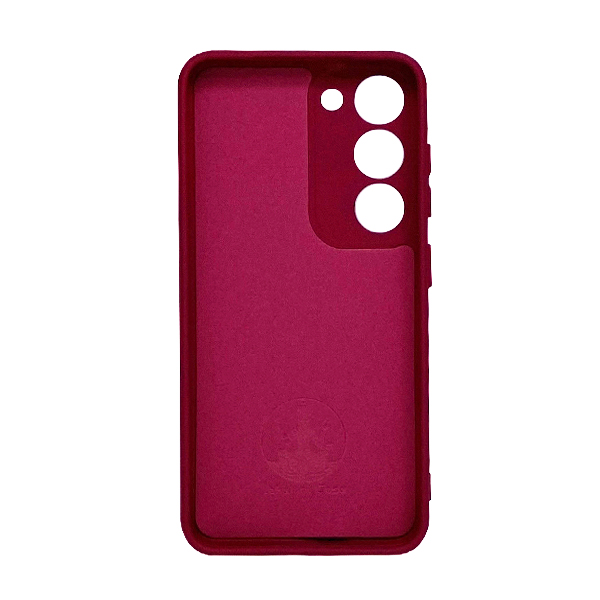 Чехол Original Soft Touch Case for Samsung S23/S911 Marsala with Camera Lens