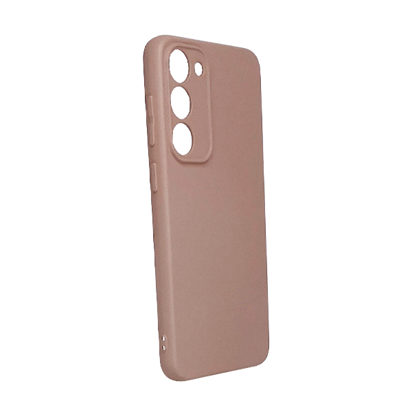 Чехол Original Soft Touch Case for Samsung S23/S911 Pink Sand with Camera Lens
