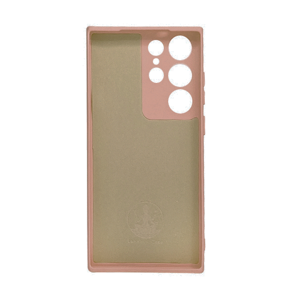Чехол Original Soft Touch Case for Samsung S23 Ultra/S918 Pink Sand with Camera Lens