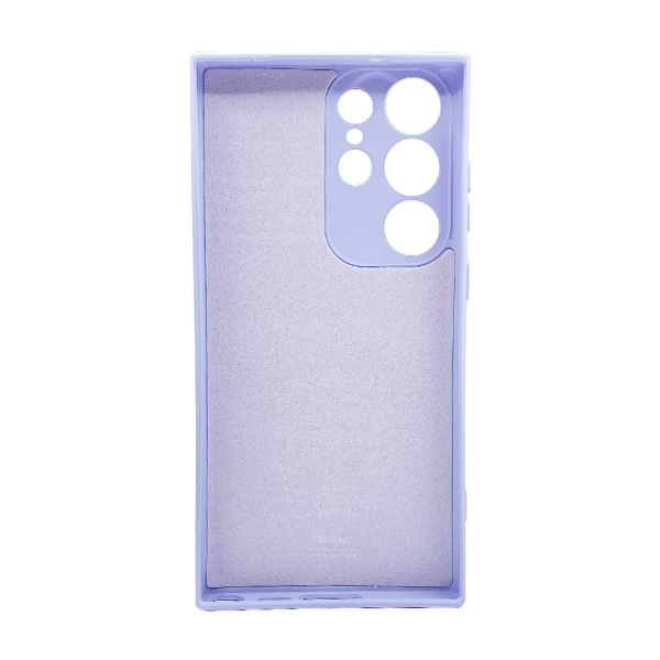 Чехол Original Soft Touch Case for Samsung S23 Ultra/S918 Lavander with Camera Lens