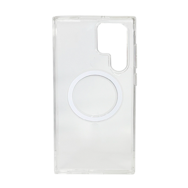 Чохол Original Silicon Case Samsung S24 Ultra/S928 with MagSafe Clear