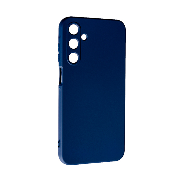 Чехол Original Soft Touch Case for Samsung A25-A256 Dark Blue with Camera Lens