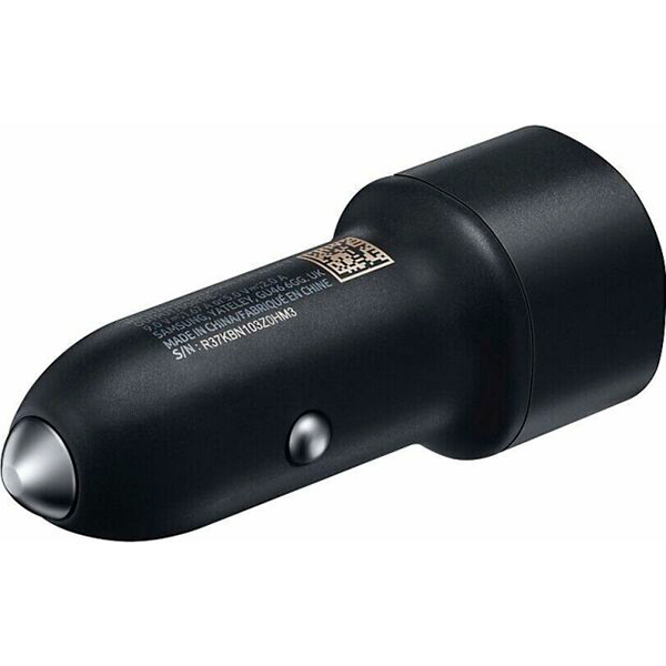 АЗУ Samsung 15W ULC Dual Fast Car Charger Black (w/Cable) (EP-L1100WBEGRU)