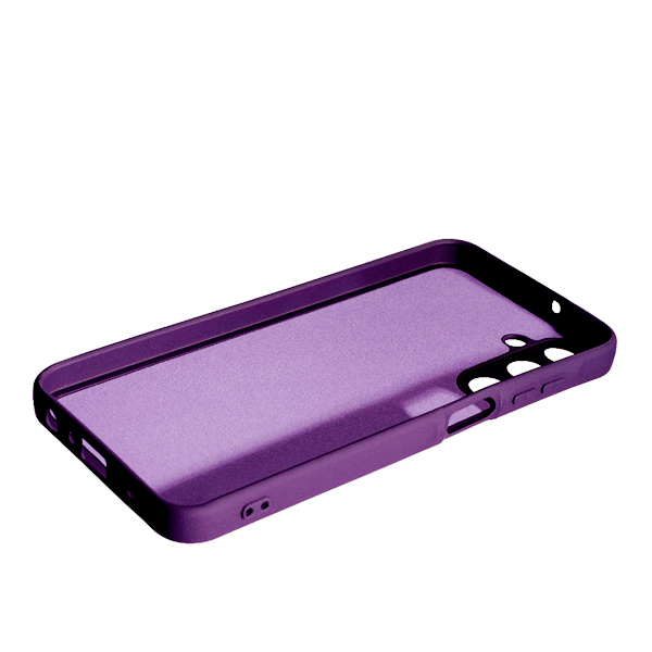 Чехол Original Soft Touch Case for Samsung A16-2024/A166 Purple with Camera Lens