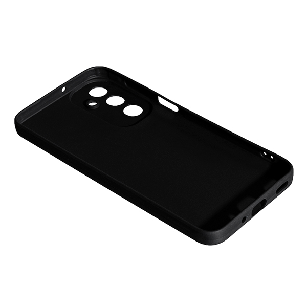 Чохол Original Silicon Case Samsung A24-2023/A245 Black with Camera Lens