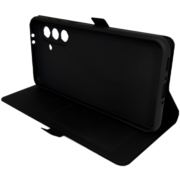 Чехол книжка Kira Slim Shell для Samsung A36-A366 Black Elite