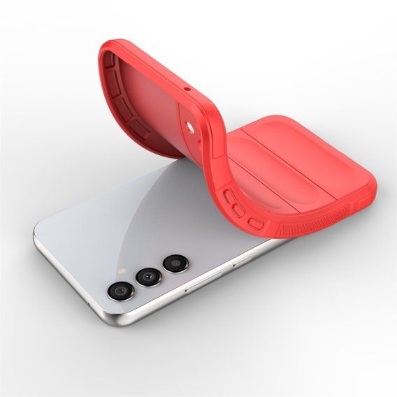 Чохол Cosmic Magic Shield for Samsung A35-A356 Red with Camera Lens