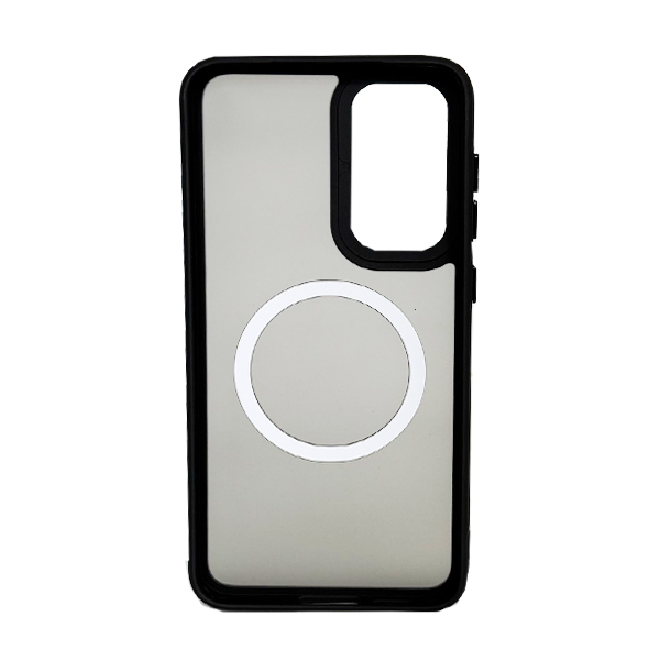 Чохол накладка Mate Plus Metal Buttons Case with MagSafe для Samsung S23 Plus/S916 Black