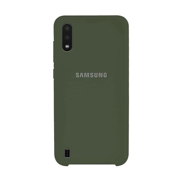 Чохол Original Soft Touch Case for Samsung A01-2020/A015 Olive