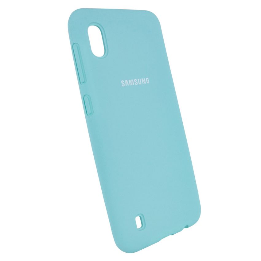 Чехол Original Soft Touch Case for Samsung A10-2019/A105 Blue
